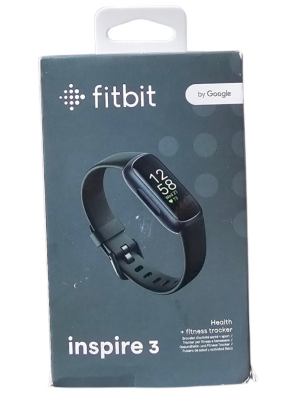 Fitbit Inspire 3 Health & Fitness Tracker Black Midnight Zen NEW IN BOX